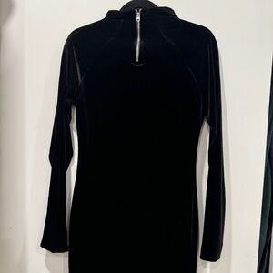 Cheap Monday Velvet  Black Dress